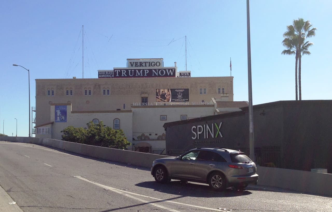 Una propaganda de Trump genera controversia en Los Ángeles