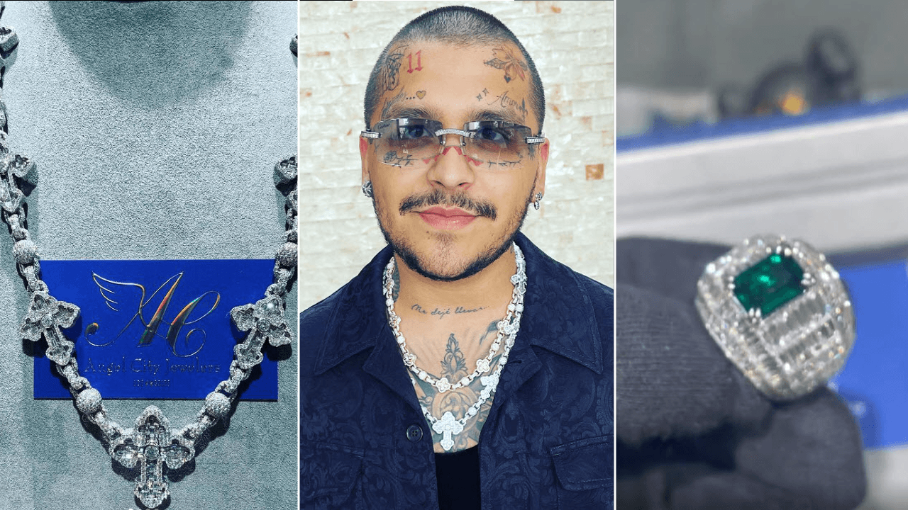 La compañía Angel City Jewelers es la encargada de crear las costosas joyas de Nodal.