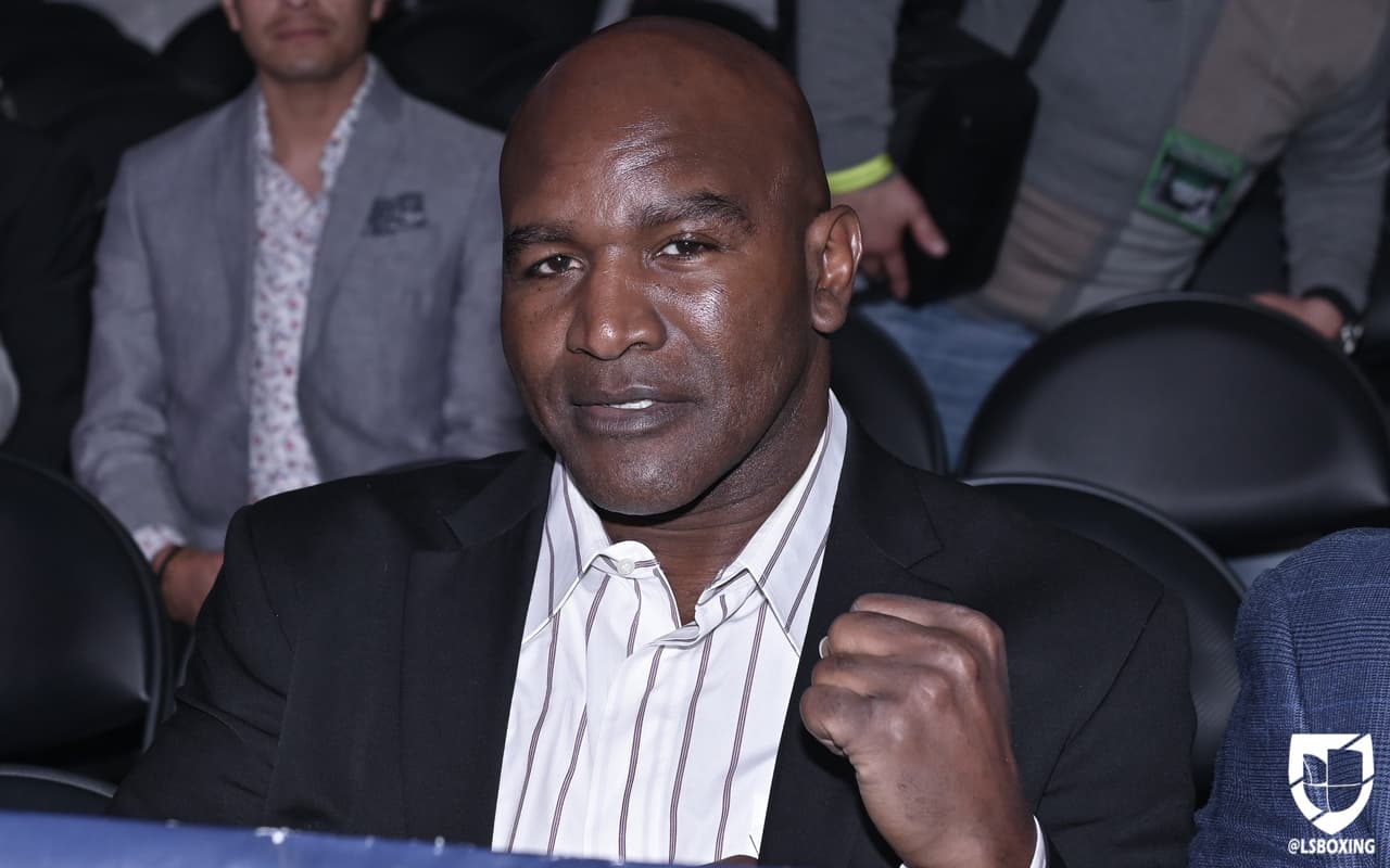 Evander 'The Real Deal' Holyfield.