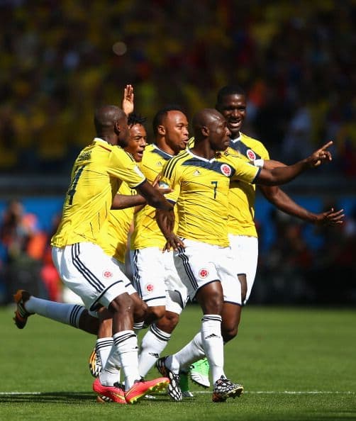 Llegó a los octavos de final en 1990, con lo que los colombianos describen como la "generación dorada" encabezada por Valderrama, pero no pasó de la primera ronda en sus otras tras copas.