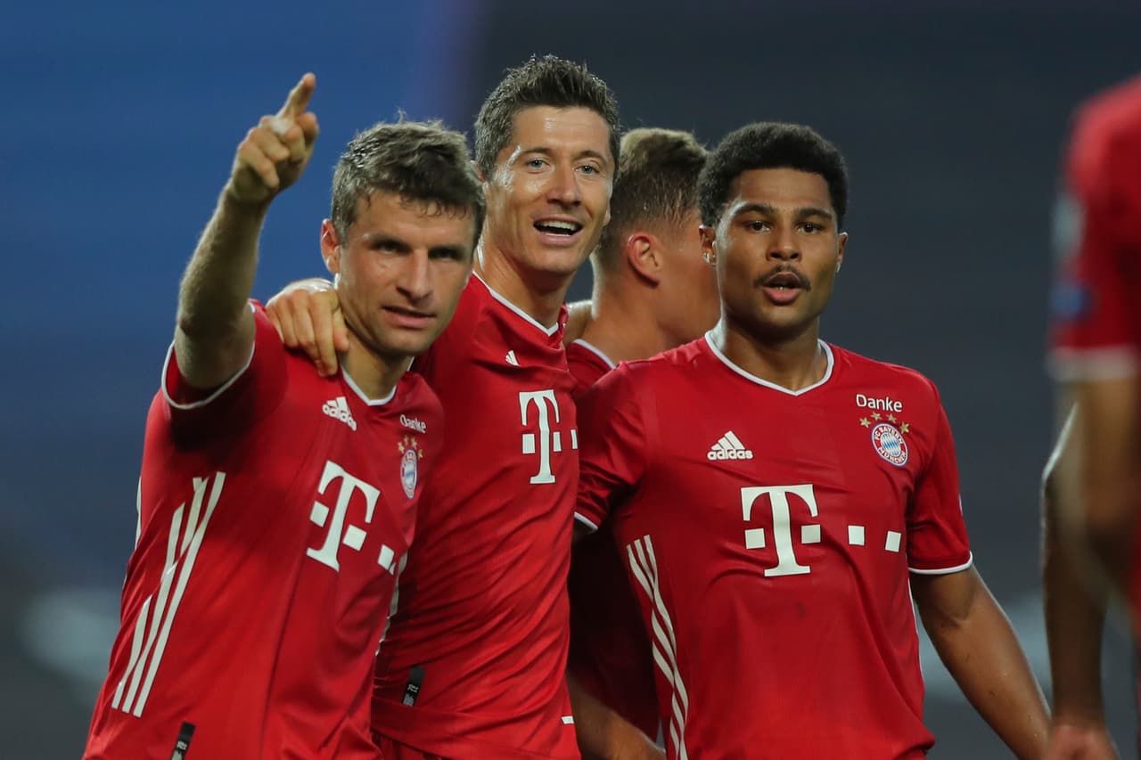 La fórmula Lewandowski-Gnabry ha resultado brutal, 23 goles en esta serie de Champions.