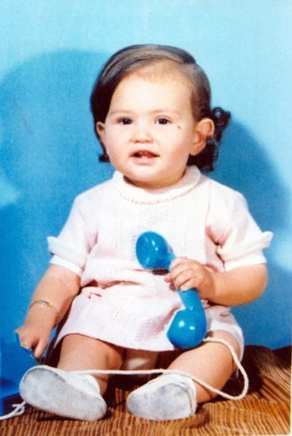 Ariadna Thalía Sodi Miranda es el nombre de esta tierna bebita a la cual le esperaba un exitoso futuro.