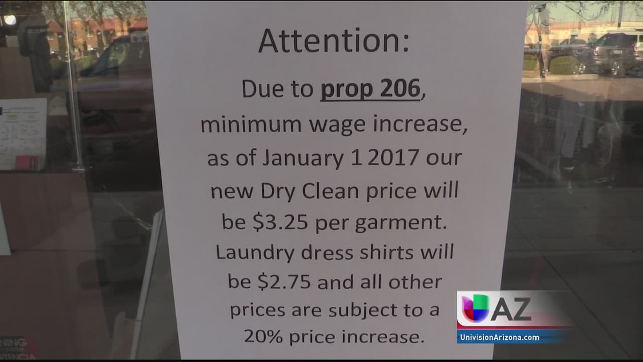 Negocios anuncian aumento en sus precios ante el incremento del salario mínimo