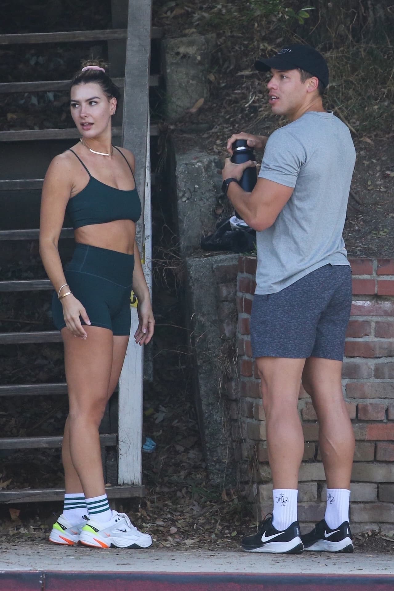 Al parecer, también son aficionados al ejercicio y lo hacen en conjunto.