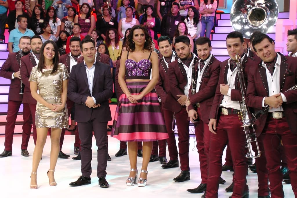 Los grandes invitados de este primer programa estelar fueron los chicos de Banda El Recodo.