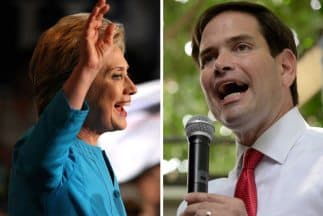 Las opuestas soluciones de Hillary Clinton y Marco Rubio para Puerto Rico