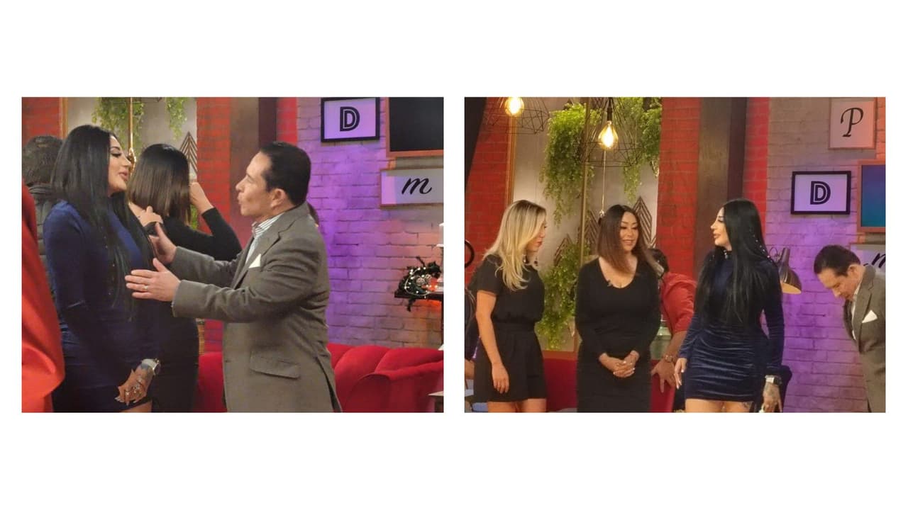 La cantante compartió fotografías con los presentadores que criticaron su música.