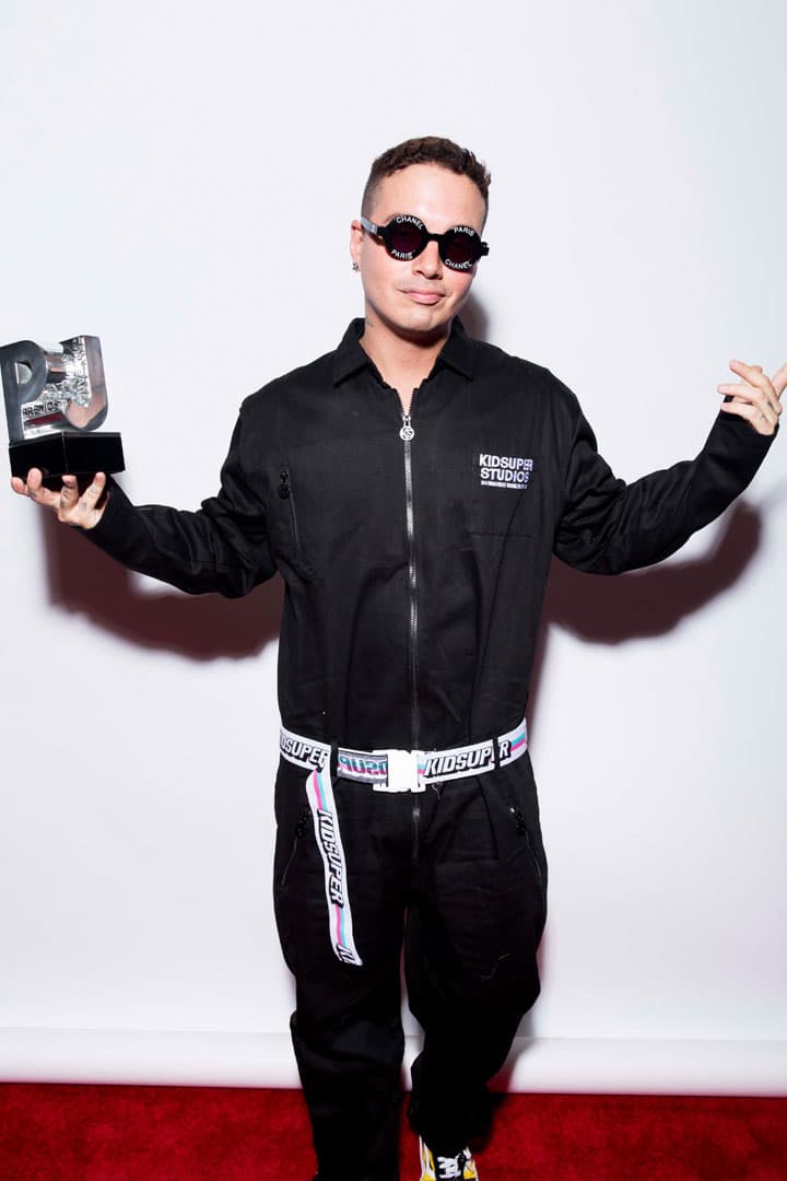 El cantante no solo tuvo uno de los números musicales más espectaculares, también ganó en la categoría Mejor Video.