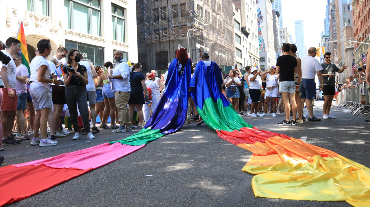 Como en cada edición, el desfile se caracterizó por su colorido.