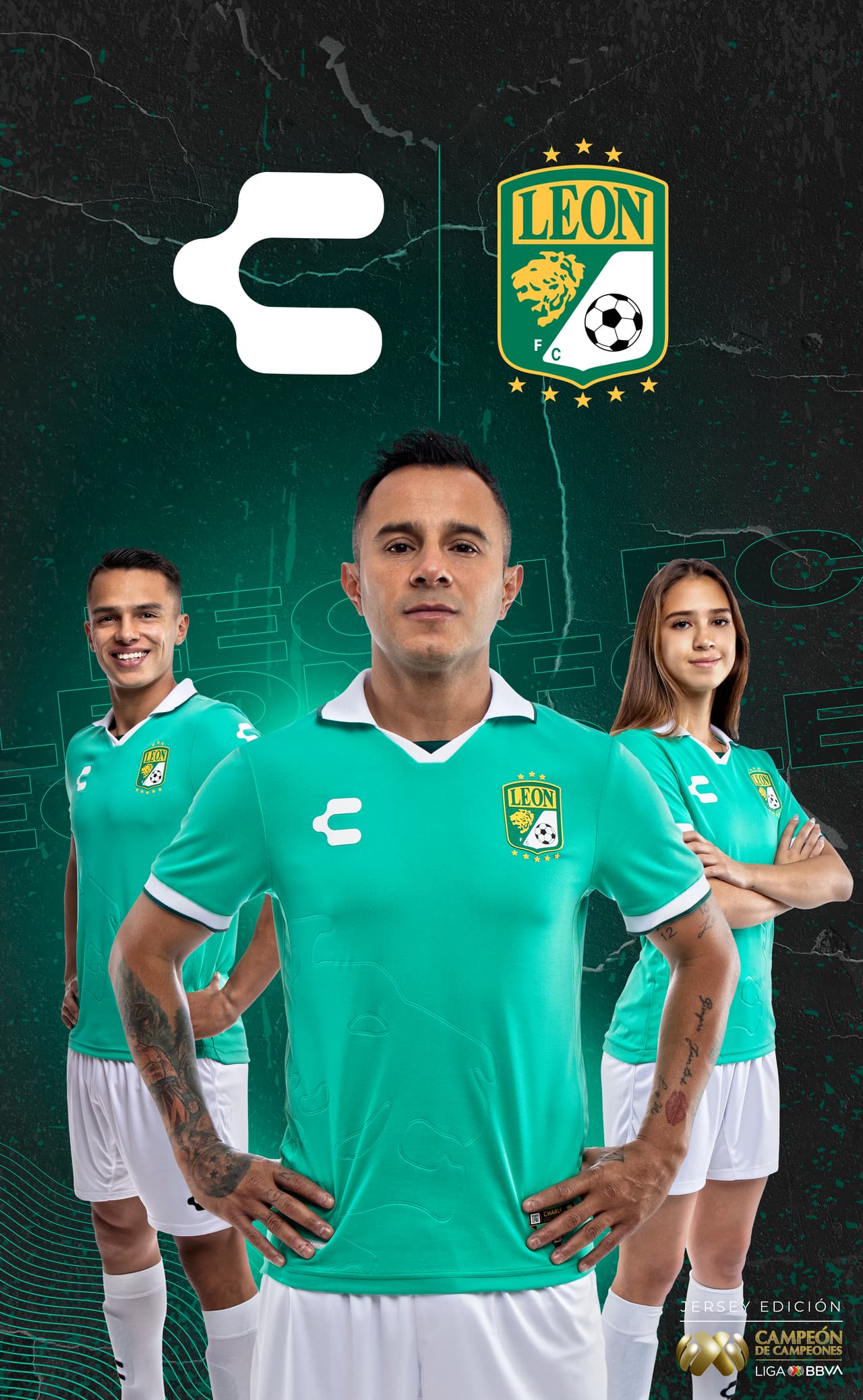 La playera marcará una nueva era con Charly, que será casi igual en diseño y color a la que utilizó el León al inicio de los 90.