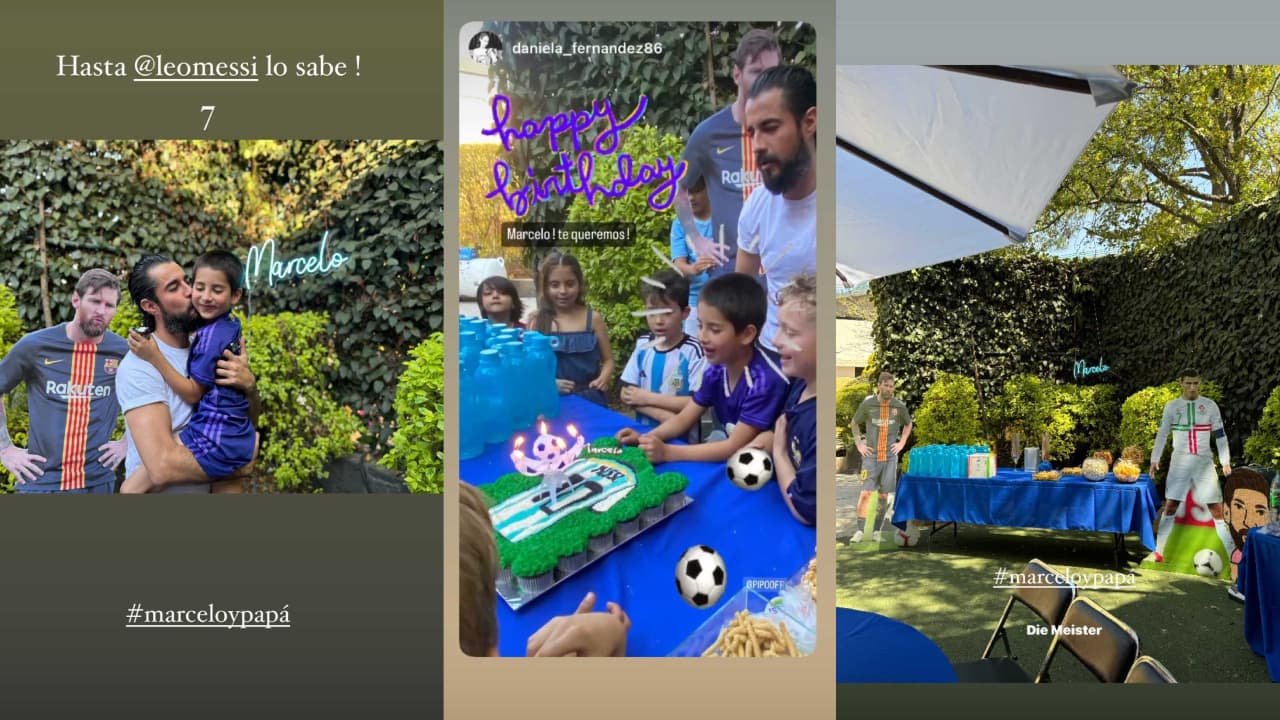 Así fue la espectacular fiesta de Marcelo, hijo de Michelle Renaud