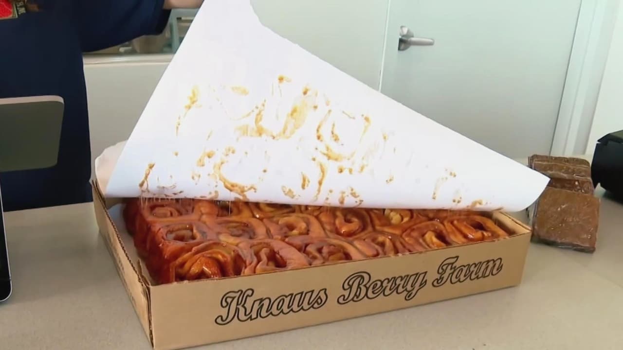 Knaus Berry Farm hace más fácil la compra de sus famosos rollos de canela