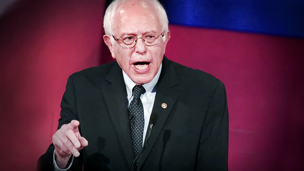 Si dependiera de Bernie Sanders, la presidenta del Partido Demócrata perdería su puesto