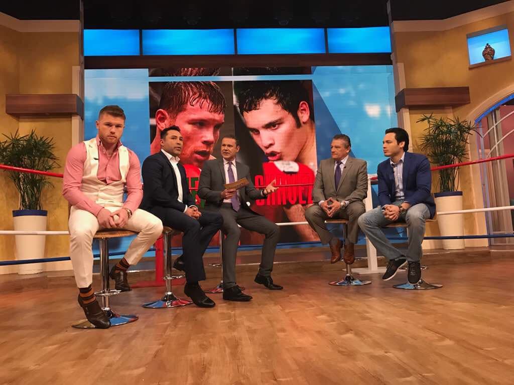 Dos mexicanos enfrentándose en el ring, pero antes se vieron las caras en Despierta América.