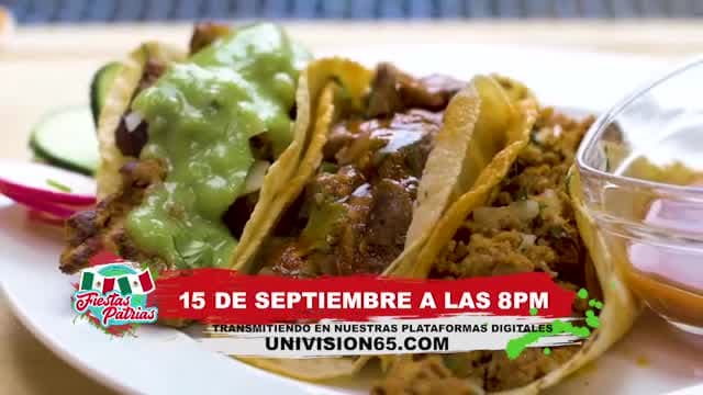 ¡Quédate en casa y festeja con la familia de Univision 65 estas Fiestas Patrias!
