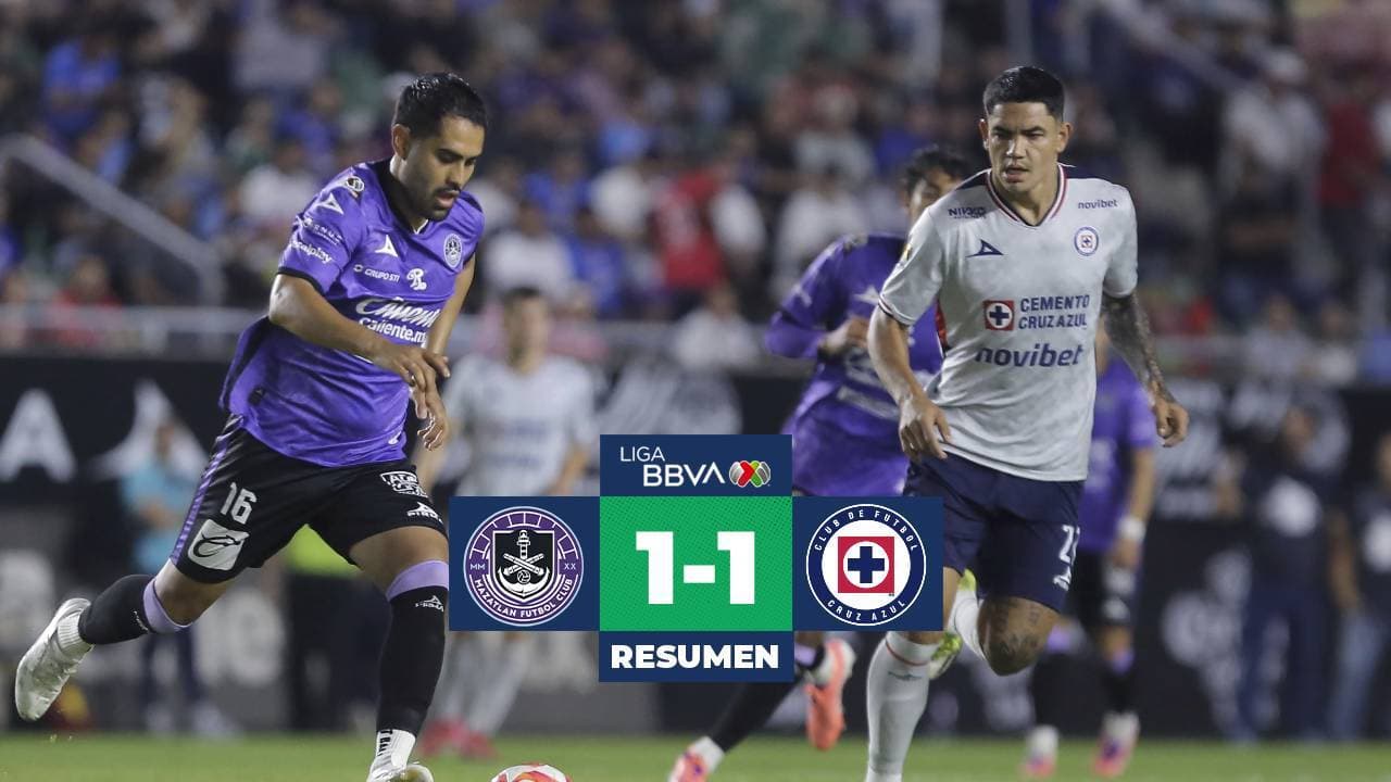 Resumen | ¡Cruz Azul rescata el empate en Mazatlán!