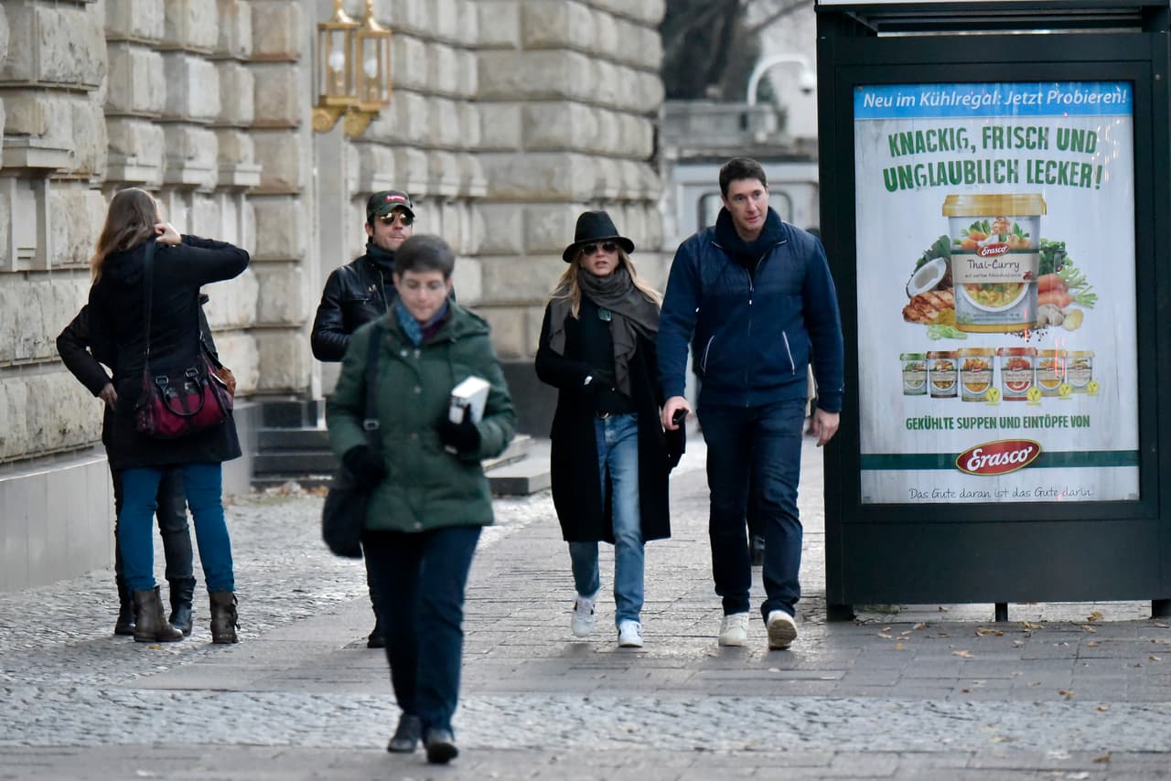 La pareja de estrellas pasó desapercibida.