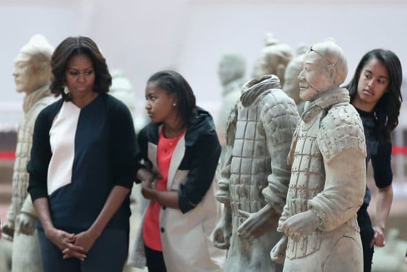 Y también admirar la fosa número 1 del museo en las afueras de Xian que alberga a cerca de 8,000 de estos guerreros.