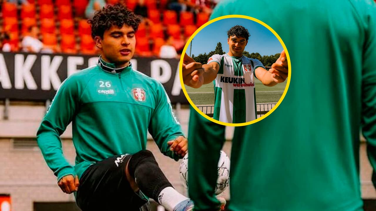 Stephano Carrillo hace su debut oficial con el FC Dordrecht
