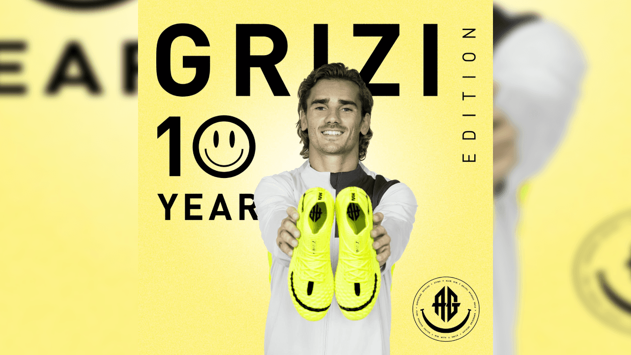 Antoine Griezmann era uno de los principales promotores de Puma hasta ahora; la cantidad que gana ahora es de 3.8 millones de euros al año.