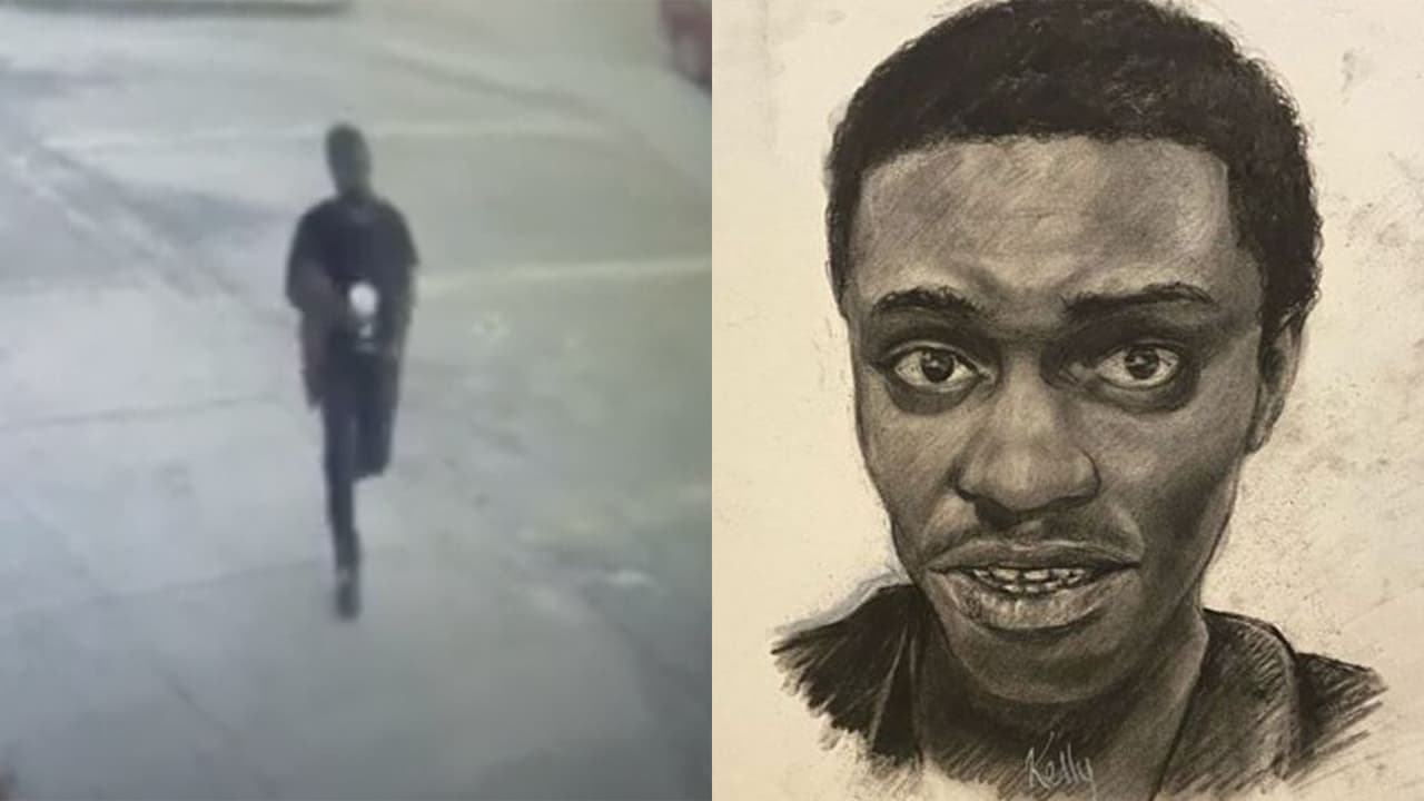 Retrato hablado de un hombre acusado de secuestrar y robar a varias mujeres en metro atlanta.