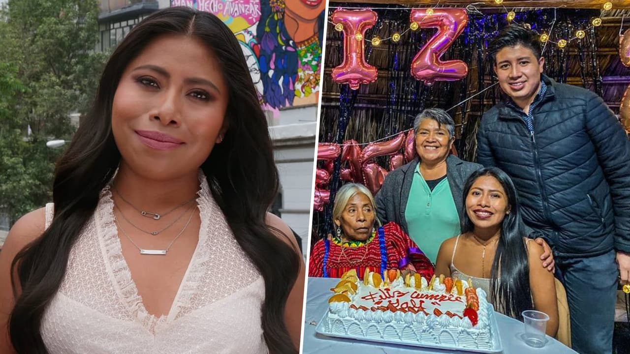 Yalitza Aparicio tuvo la fiesta de cumpleaños mexicana perfecta: ¡hubo piñata!