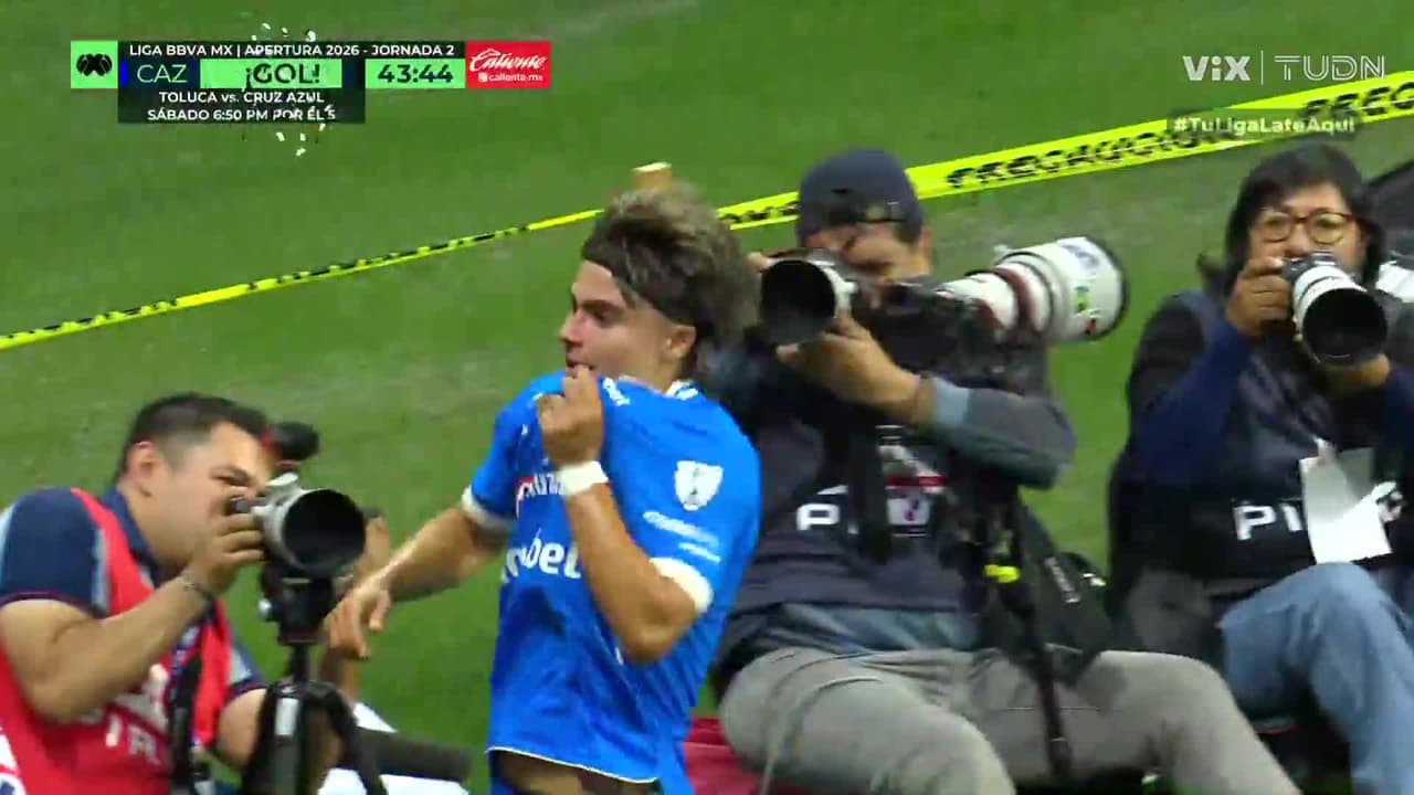 ¡Cruz Azul lo empata! Luka Romero iguala el marcador
