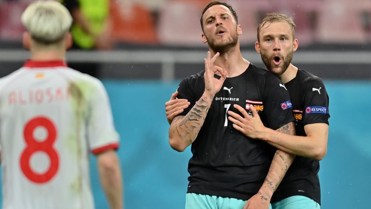 Acusan a Arnautovic de racismo en la Euro 2020 y se disculpa