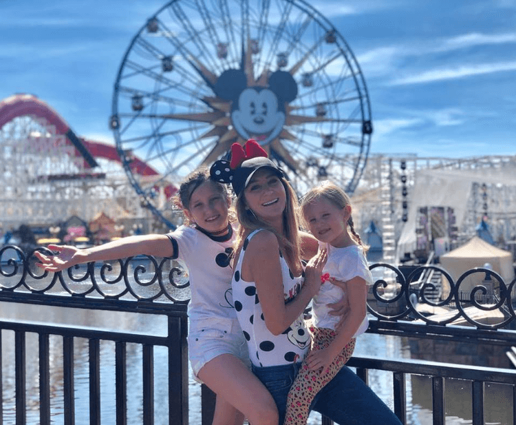 Geraldine Bazán tiene la custodia de las niñas, que comparten con su papá durante dos fines de semana al mes.