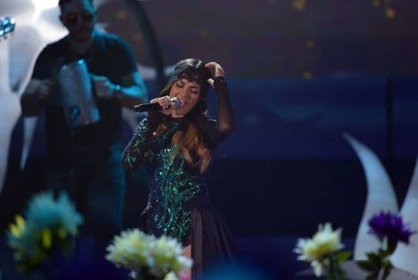 Y nos deslumbró con su gran talento.