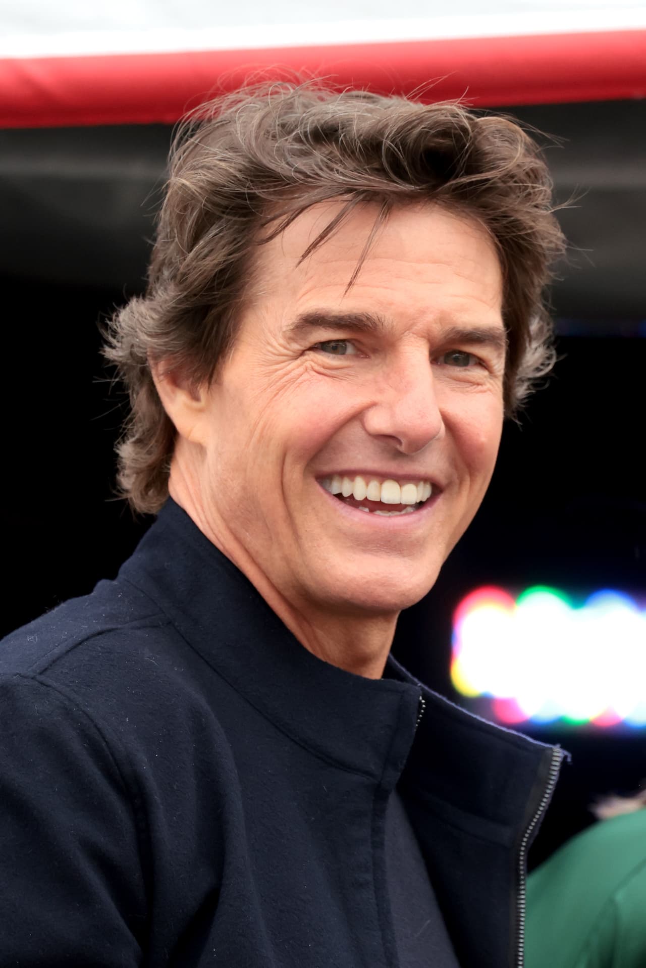 Al día de hoy, los dientes de Tom Cruise se ven ligeramente más simétricos.