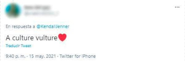 Alguien más apuntó: "Un buitre de la cultura".