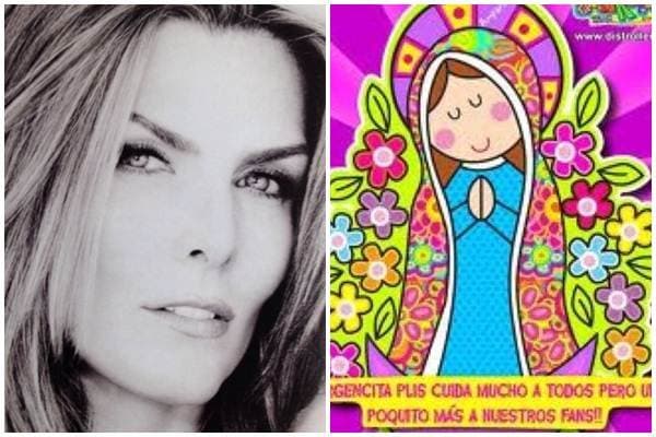 Montserrat Olivier también compartió una imagen pidiendo bendiciones.