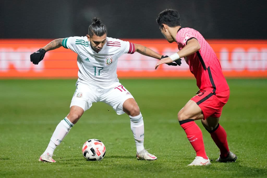Corea del Sur abrió el marcador a los 20’ de juego. Apareció Raúl Jiménez (67’) para marcar el empate. Un par de minutos después Antuno (69’) dio vuelta al marcador y Salcedo (70’) marcaba el tercero para México. Al 87’ Kyung -won hizo el segundo de los asiáticos.