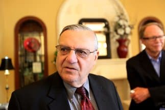 El alguacil del condado Maricopa, Arizona, Joe Arpaio.