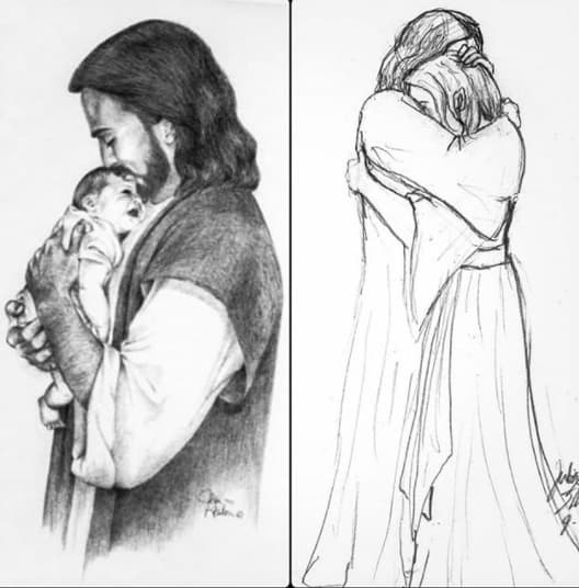 "Tus primeros brazos, aquí los de papá, luego los de mamá, ahora te sostienen los mismos brazos que sostienen hoy a papá y a mamá. No hay día en el que no recuerde tu carita, tu naricita, tus manitas, orejitas, ni cómo se siente tu piel al darte mil besos. Te amo tanto y Dios lo sabe, pues más te ama él y nos ama a papá y a mí".