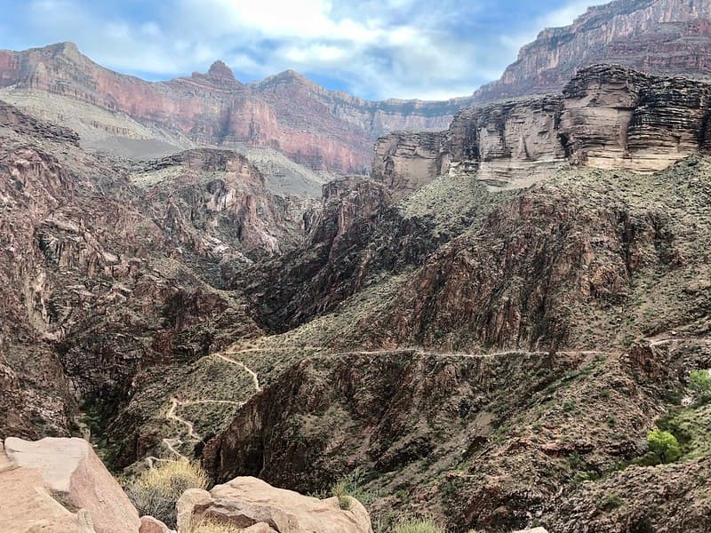 En el verano, las temperaturas en el fondo del Gran Cañón pueden alcanzar los 140 grados.