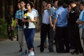 Familiares de los fallecidos y desaparecidos en el naufragio.