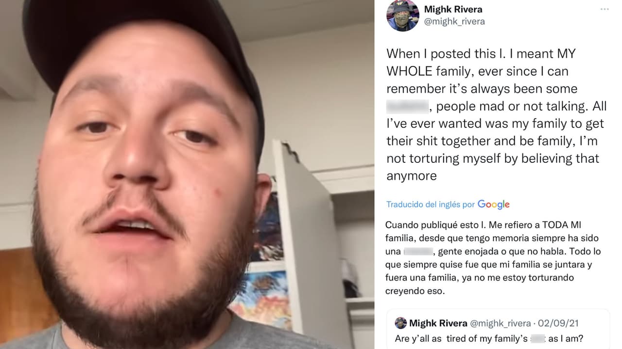 Michael Rivera publicó este contundente mensaje en contra de su familia.