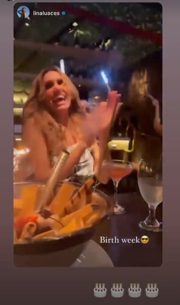 Lili siempre le da una buena cara a la vida y en esta fecha todo es felicidad. Su hija Lina compartió un pequeño video de cómo vivió una de sus primeras celebraciones.