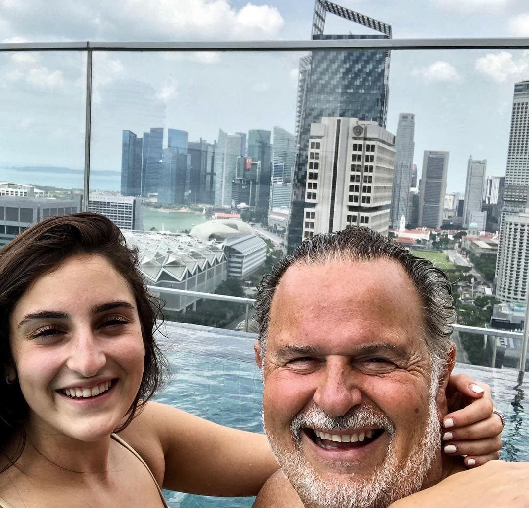 Raúl de Molina y Mia tienen una relación especial padre-hija que comparten con sus seguidores en redes sociales.