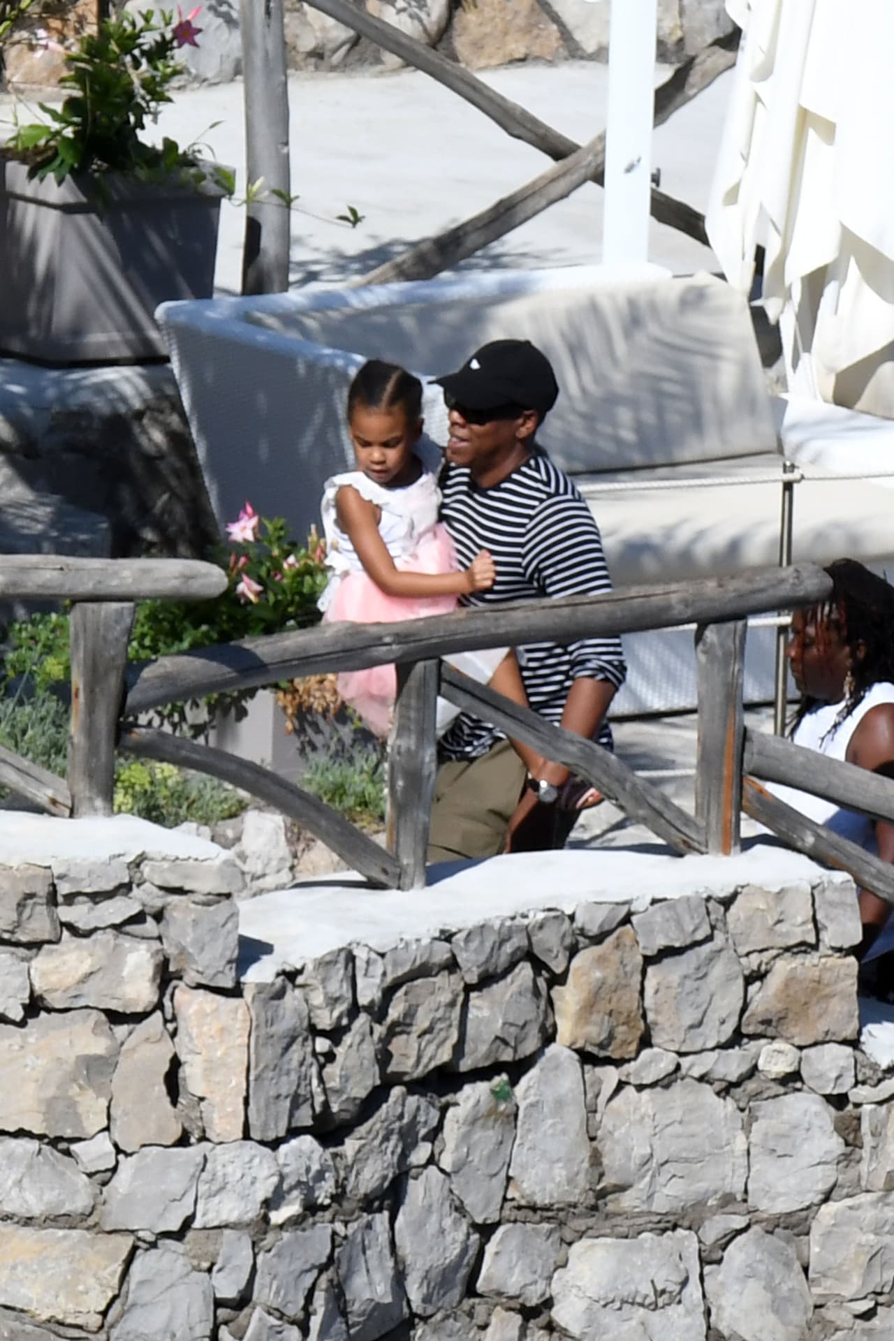 Blue Ivy está conociendo Italia.
