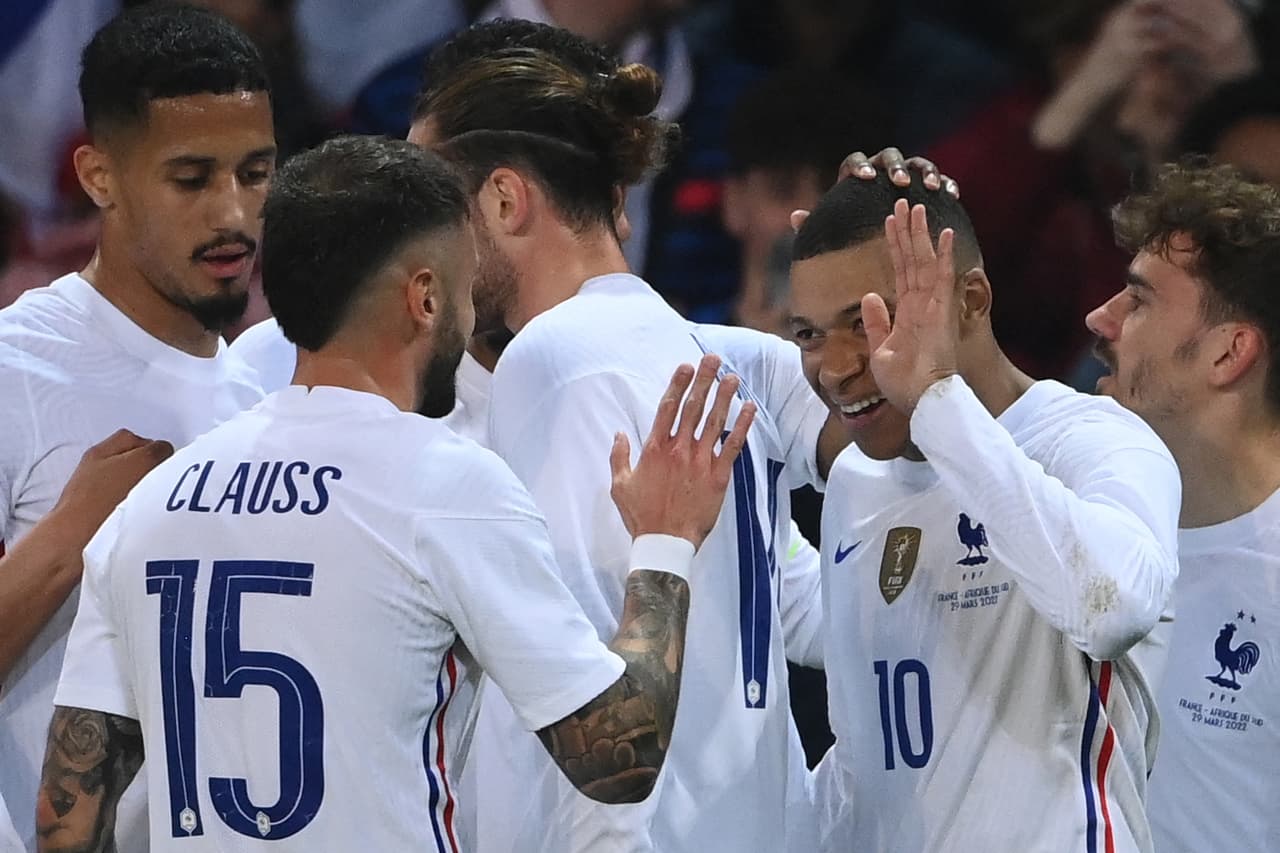 ImMbappé lidera goleada de Francia a Sudáfrica en Lille