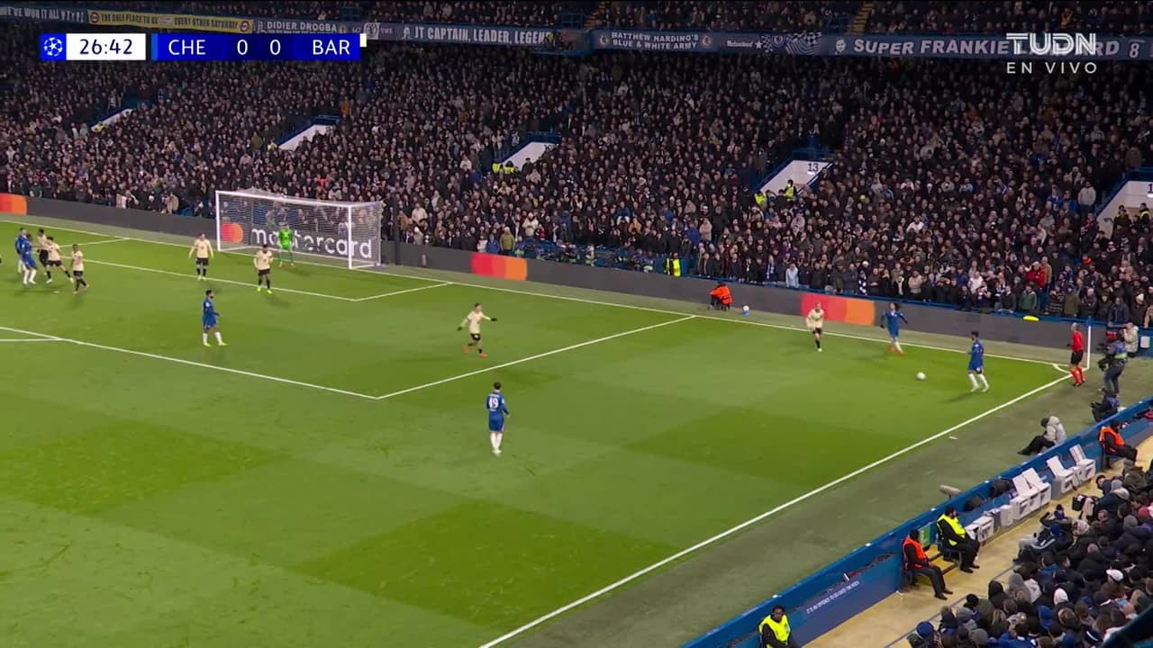 ¡AUTOGOL! de Jules Koundé para Chelsea.