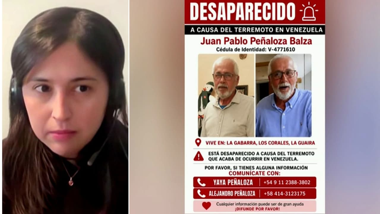 Familiares buscan ayuda tras el terremoto en Venezuela desde el extranjero