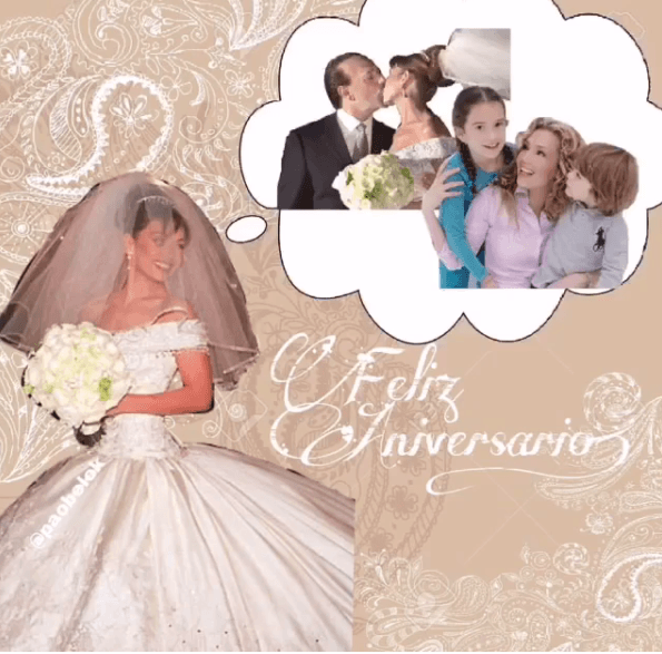 La cantante celebró por todo lo alto su aniversario, y en sus redes sociales compartió diversas imágenes que tienen que ver con los años que han pasado juntos.