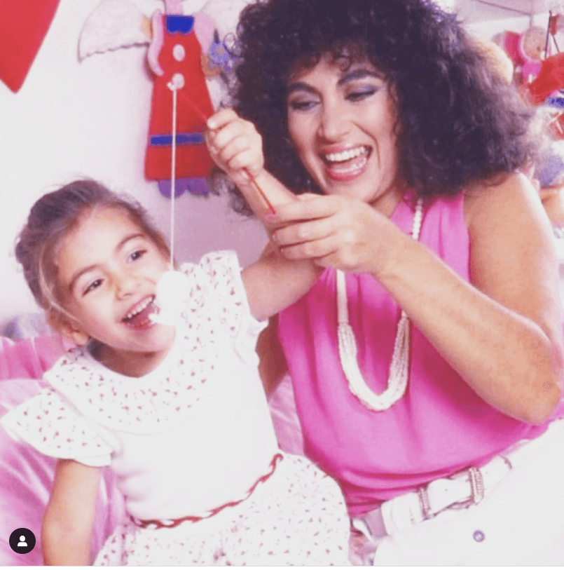 Amanda Miguel y su hija Ana Victoria
