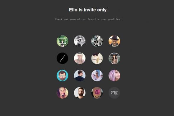 Sólo se puede acceder a Ello por medio de invitación.