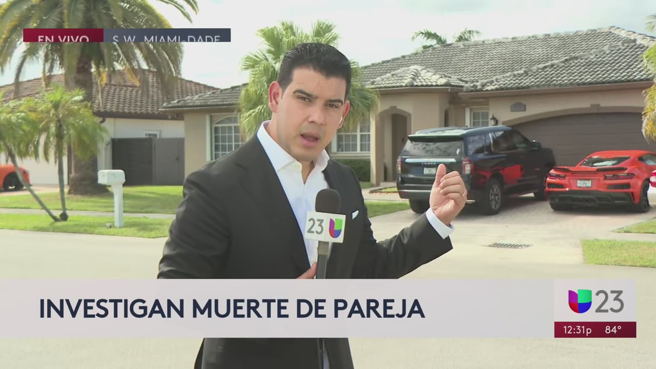 Identifican a pareja hispana asesinada en una casa del suroeste de Miami-Dade