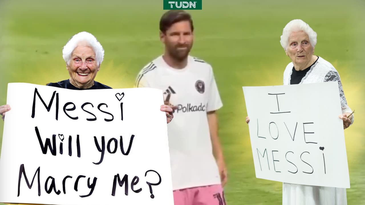Abuela pide matrimonio a Messi y la respuesta es épica